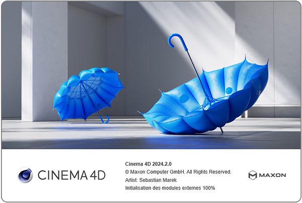 Maxon Cinema 4D 2024.2.0 avec Redshift v3.5.22